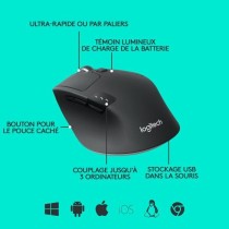 Souris - Sans fil - Logitech - M720 Triathlon - Noir