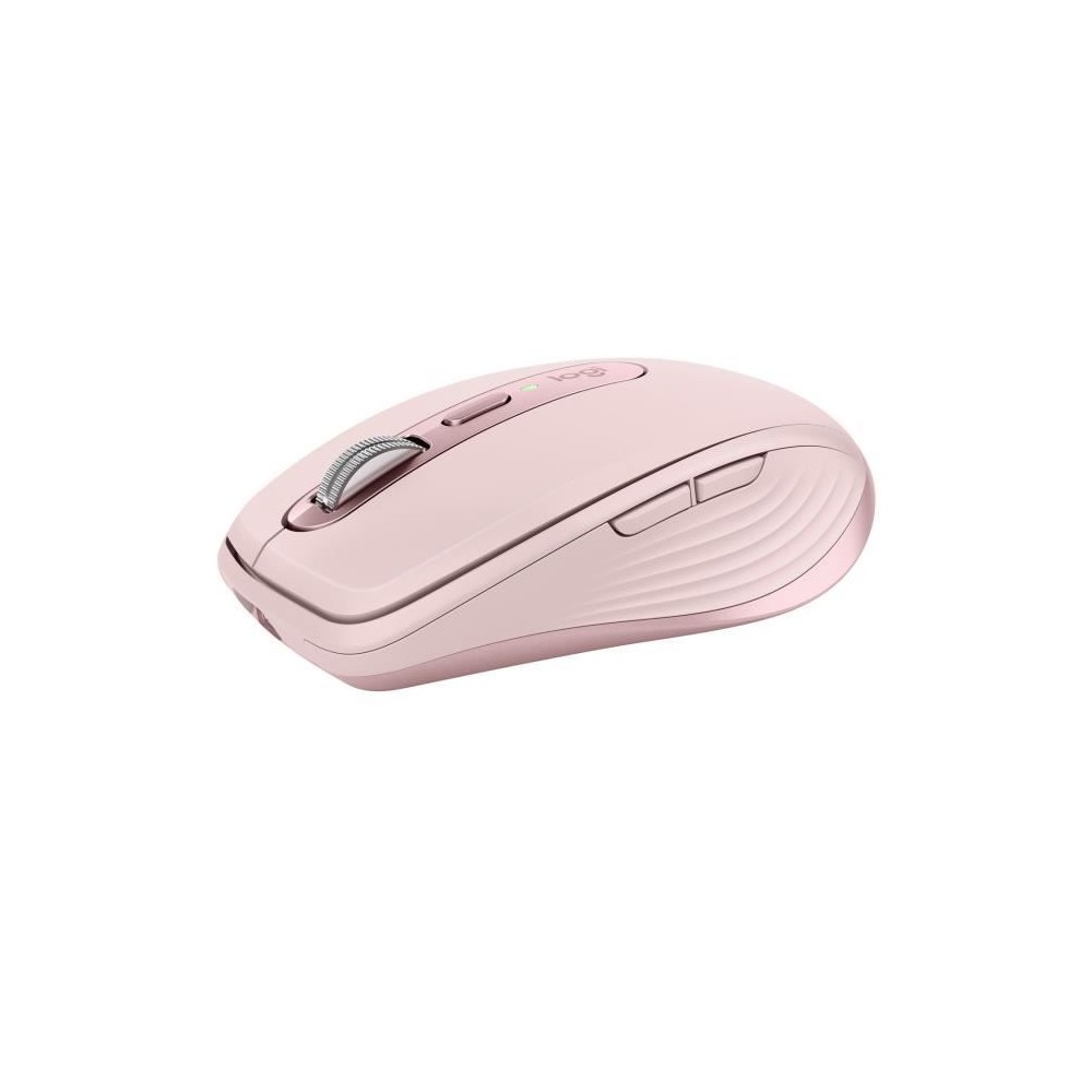 Souris ergonomique - Sans fil - Logitech - MX Anywhere 3 - Rose