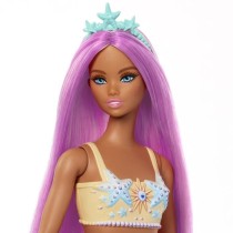 Barbie-Poupées Sirenes avec cheveux et nageoire colorés et serre-tet