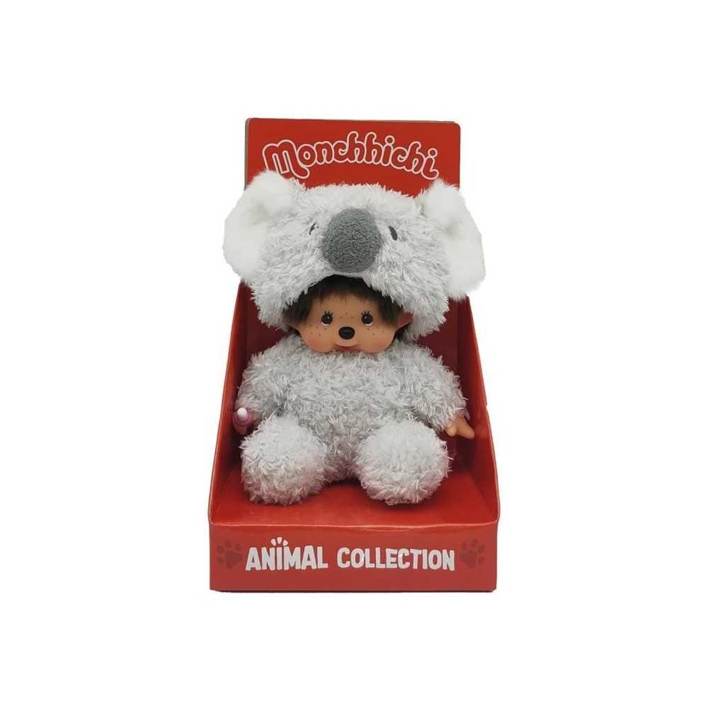 Peluche Monchhichi Koala - BANDAI - Douce peluche