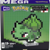 MEGA-Pokémon-Bulbizarre-Coffret de construction rétro 374 pieces -