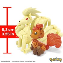 MEGA-Pokémon-Évolution Goupix-Coffret de 2 figurines et 145 pieces