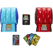 Mattel Games - Fight Cards-Jeu de cartes en équipe avec deux gants de