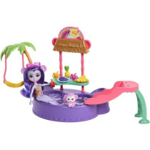 Enchantimals-Piscine singe-Coffret poupée et accessoires HTW73