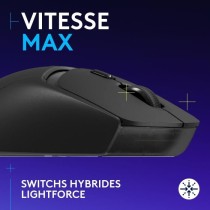 Souris Logitech sans fil G309 LIGHTSPEED, légere, Switchs hybrides LIGHTFORCE, capteur HERO 25K - Noire