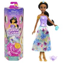 Spin & Reveal Jasmine Mattel Poupée Disney Princesses avec accessoi