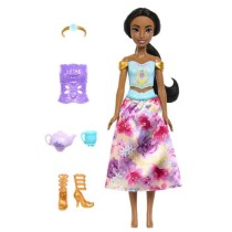 Spin & Reveal Jasmine Mattel Poupée Disney Princesses avec accessoi