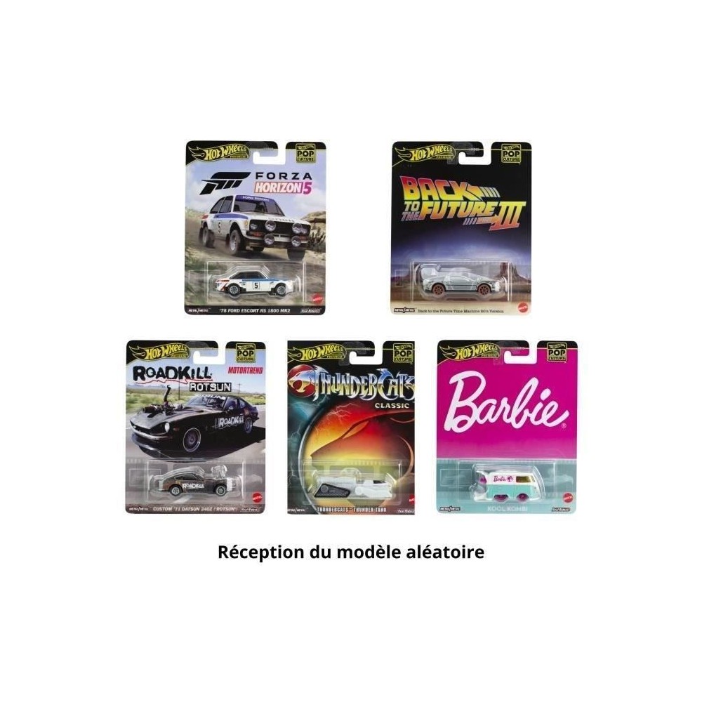 Hot Wheels-Pop Culture-Réplique de véhicule premium échelle 1/64