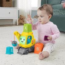 Fisher-Price-La Calculo'Grue-Blocs avec effets sonores et lumineux HXF