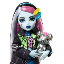 Monster High-Poupée Frankie Stein-Poupée avec animal et accessoires