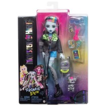 Monster High-Poupée Frankie Stein-Poupée avec animal et accessoires