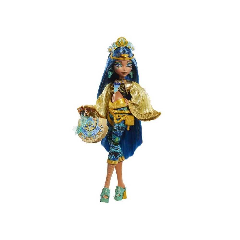 Monster High-Poupée Cleo De Nile avec tenue pour le Monster Fest HXH8