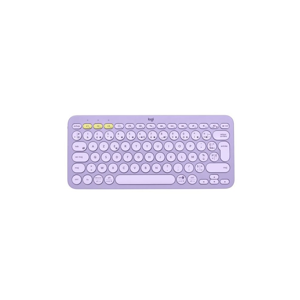 Clavier - Sans Fil - Logitech - K380 - AZERTY - Lavande