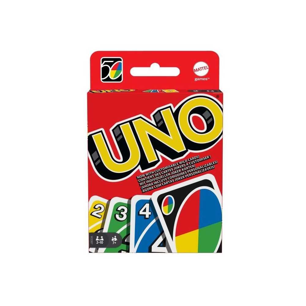 Mattel Games - Uno - Jeu de Cartes Famille - 7 ans et + W2087