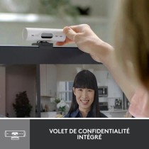 Webcam Logitech Brio 500 Webcam HD avec Deux Micros a Reduction de Bruit - Blanc