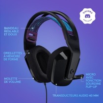 Casque gamer - Filaire - Logitech G - G335 - Léger - Noir