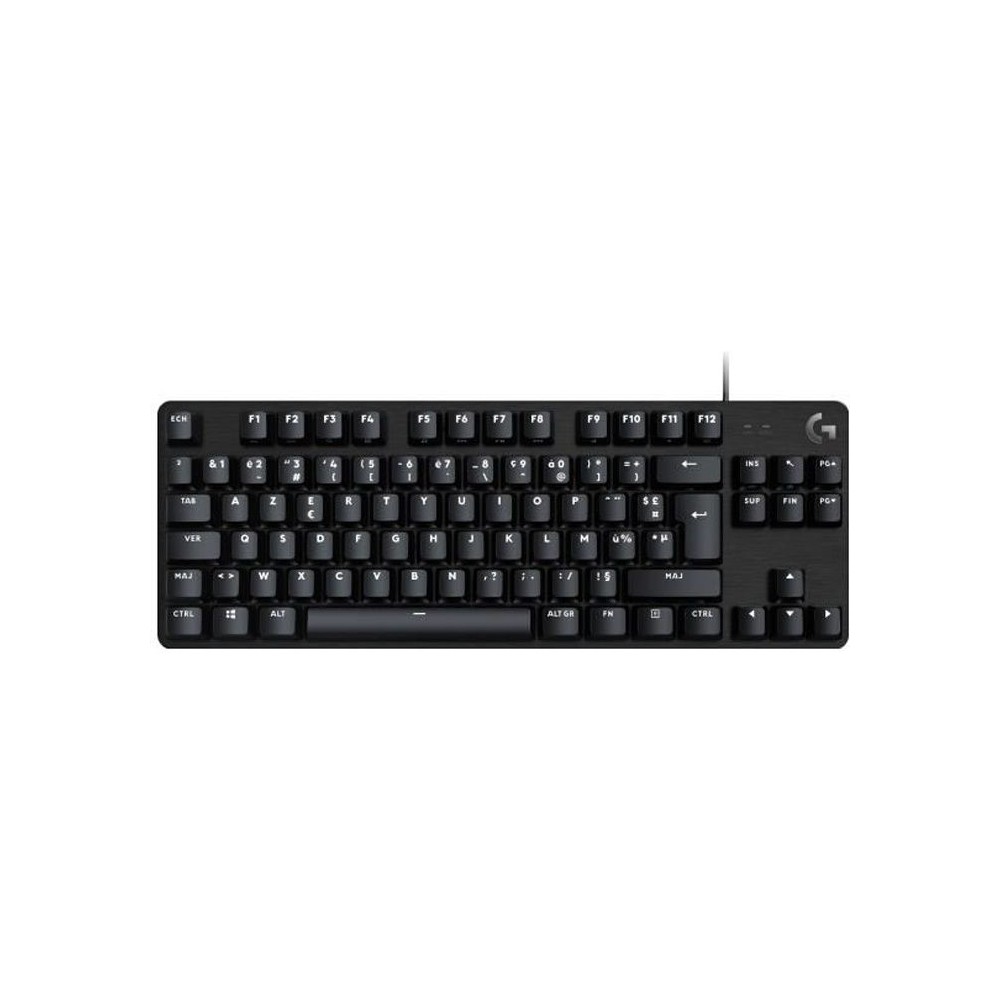 Clavier gamer - Filaire - Logitech G - G413 TKL SE - Rétroéclairé - AZERTY - Noir