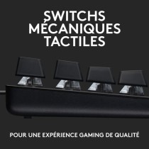 Clavier gamer - Filaire - Logitech G - G413 TKL SE - Rétroéclairé - AZERTY - Noir