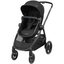 MAXI-COSI Poussette 2 en 1 Zelia 3, nacelle intégrée, 4 roues, Essen