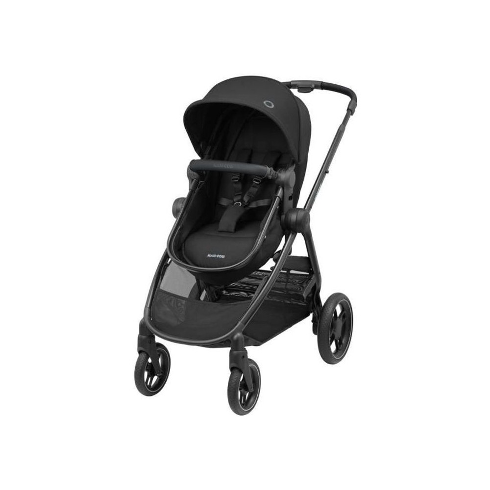 MAXI-COSI Poussette 2 en 1 Zelia 3, nacelle intégrée, 4 roues, Essen