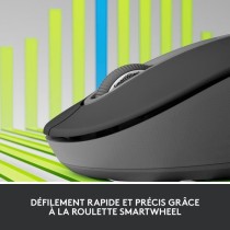 Souris Logitech Sans Fil pour gaucher Signature M650 L Left Pour Mains Larges, Silencieuse, Bluetooth, Boutons Programmables - G