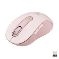 Souris Logitech Fil Signature M650 Silencieuse, Bluetooth, Boutons Programmables - Rose