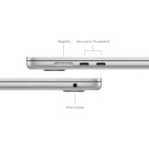 Apple - 15'' MacBook Air M3 - RAM 24Go - Stockage 512Go - CPU 8 coeurs