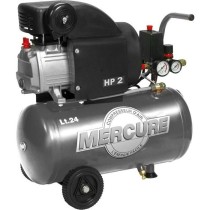 Compresseur d'air horizontal Mercure 425063 - 24L - 1500 W - 8 barss -