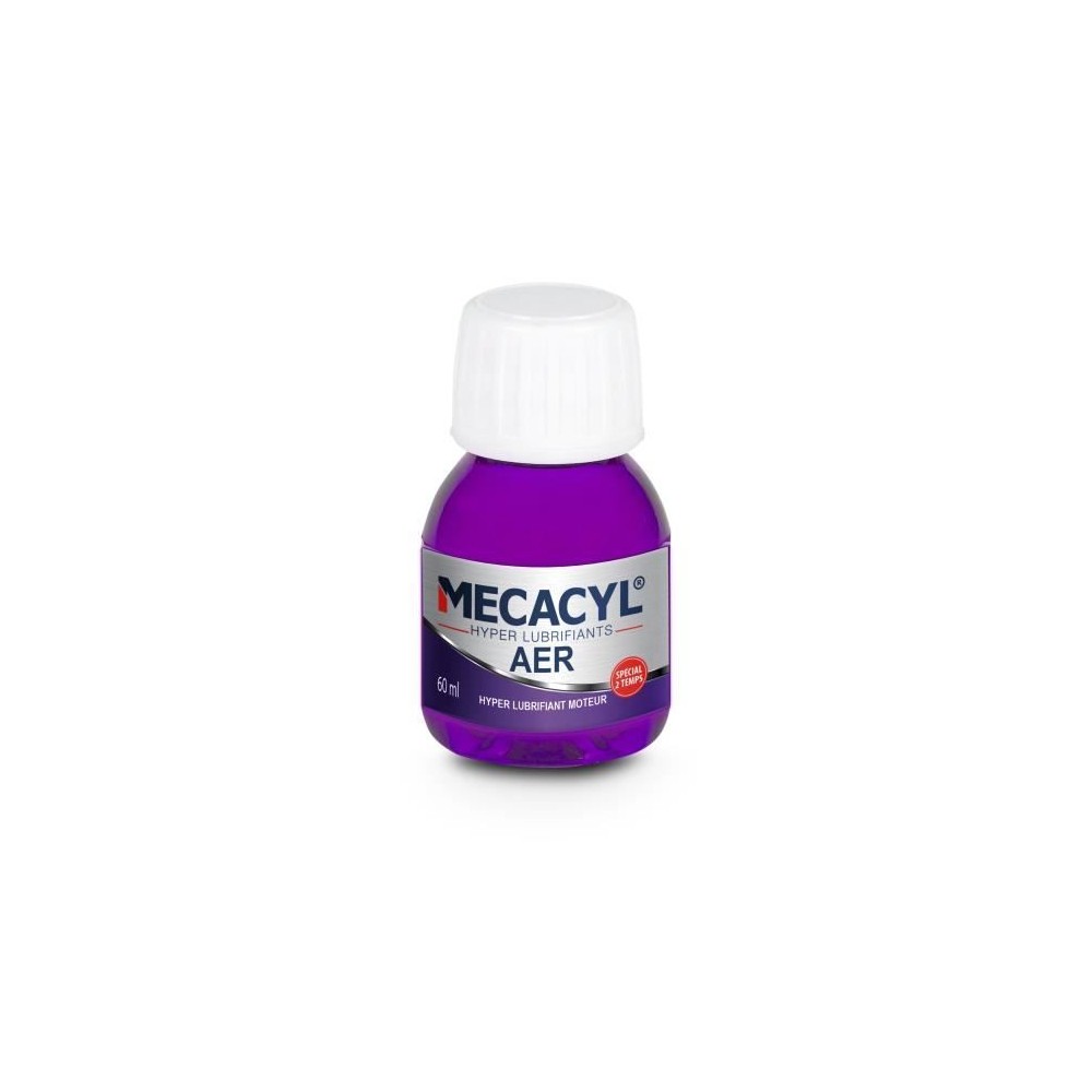 MECACYL AER Hyper-Lubrifiant pour tous moteurs 2 temps Essence - 60 ml