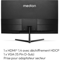 Moniteur grand écran - MEDION - AKOYA P52218 MD 20150 - 54,6 cm (22''