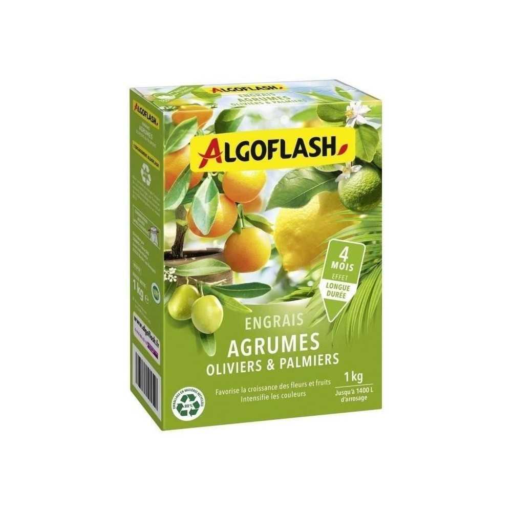 Engrais Agrumes, Olivers et Palmiers - ALGOFLASH NATURASOL - 1 kg