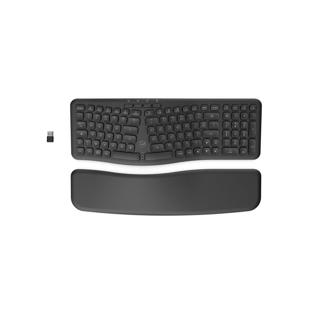 Clavier sans fil ergonomique - MOBILITY LAB - ML313153 - Touches concaves - Windows