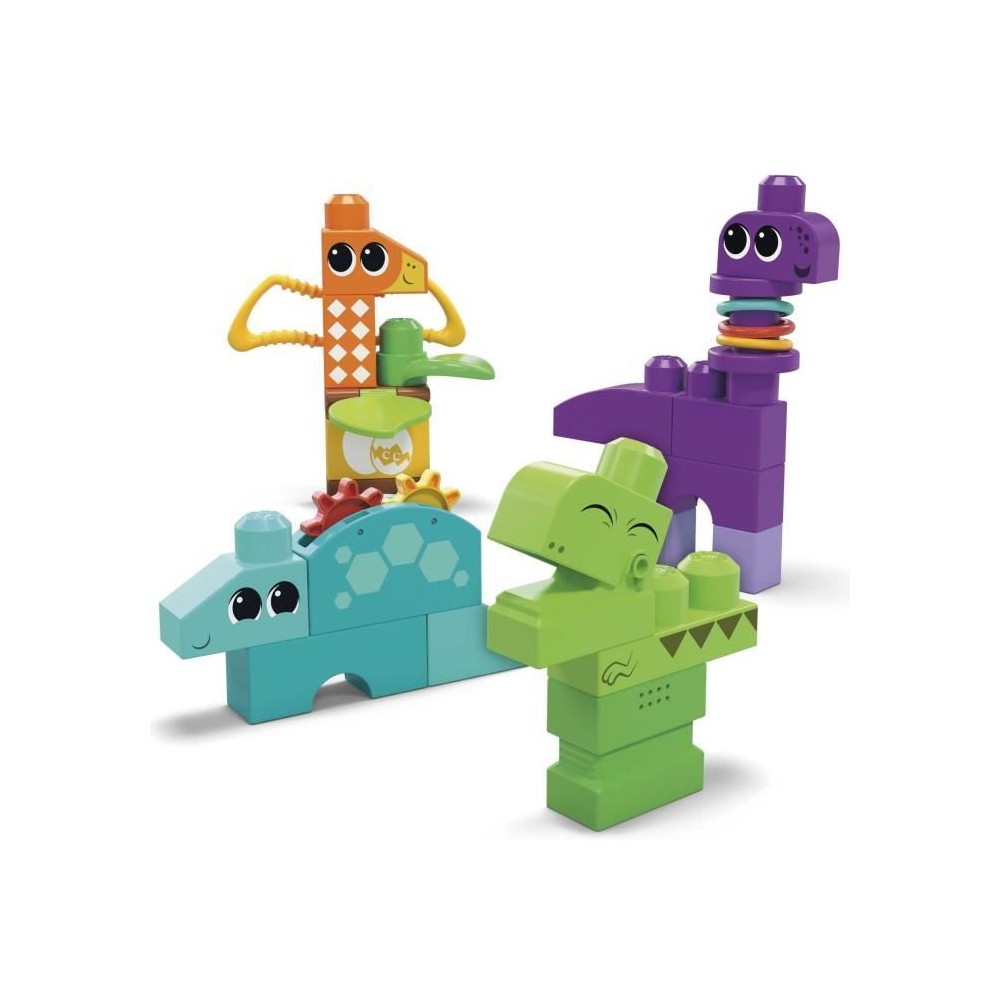 MEGA Bloks - Coffret Dinosaures - Jouet de construction - 1 an et + HK