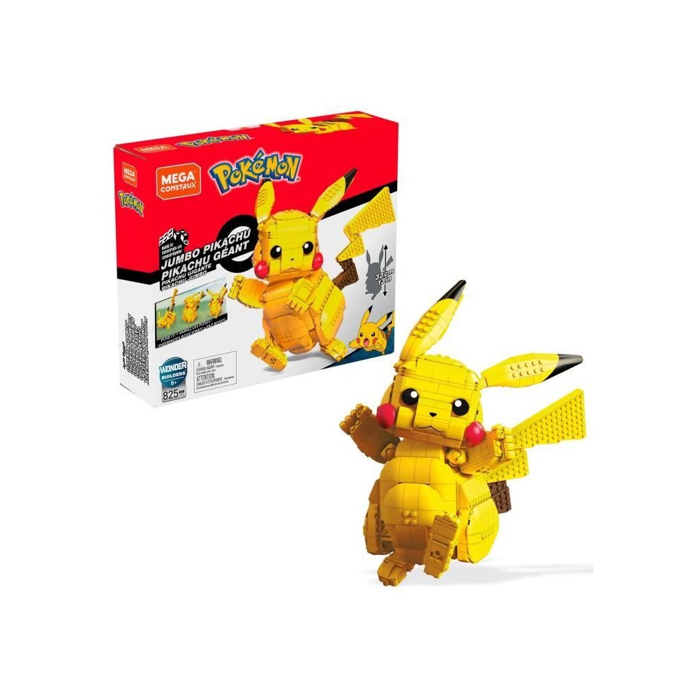 Mega Construx - Pokémon Pikachu Géant - Briques de construction - De