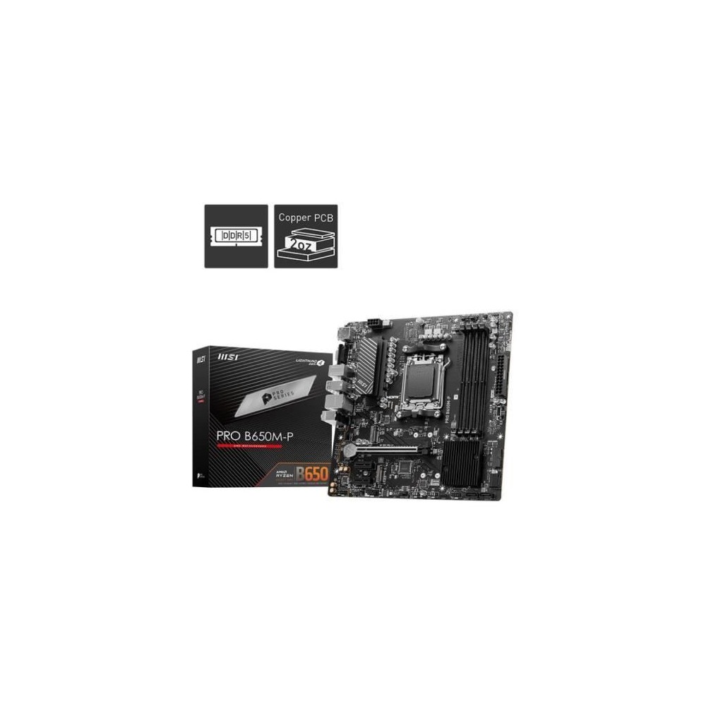 Carte Mere - MSI - PRO B650M-P (911-7E27-001)