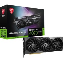 MSI - Carte graphique - NVIDIA GeForce RTX 4070 SUPER 12G GAMING X SLIM