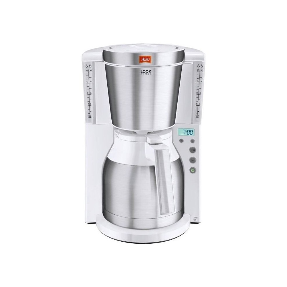 Cafetiere - MELITTA - Look IV Therm Timer 1011-15 - Programmable - Aro