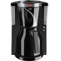 Cafetiere filtre MELITTA - Look IV Therm Selection 1011-12 Noir/Acier