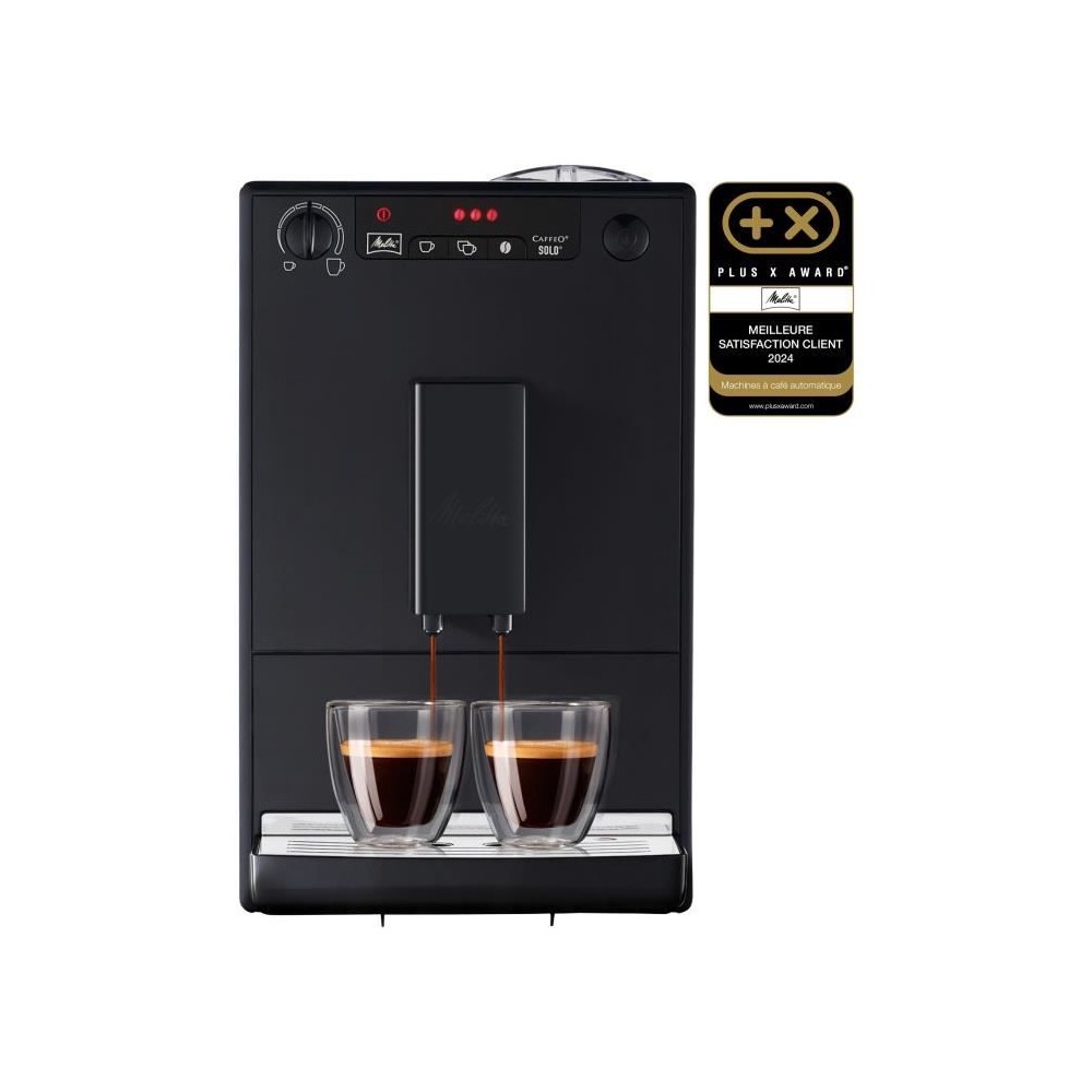 Machine a Café broyeur a Grain MELITTA Solo - Pure Black