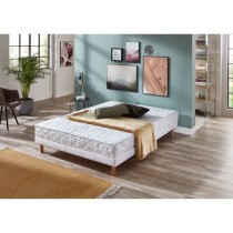 Ensemble matelas + sommier 140 x 190 cm - Mémoire de forme - DORMIPUR