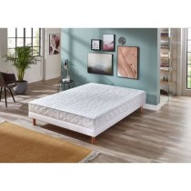 Ensemble matelas + sommier 140 x 190 cm - Mémoire de forme - DORMIPUR