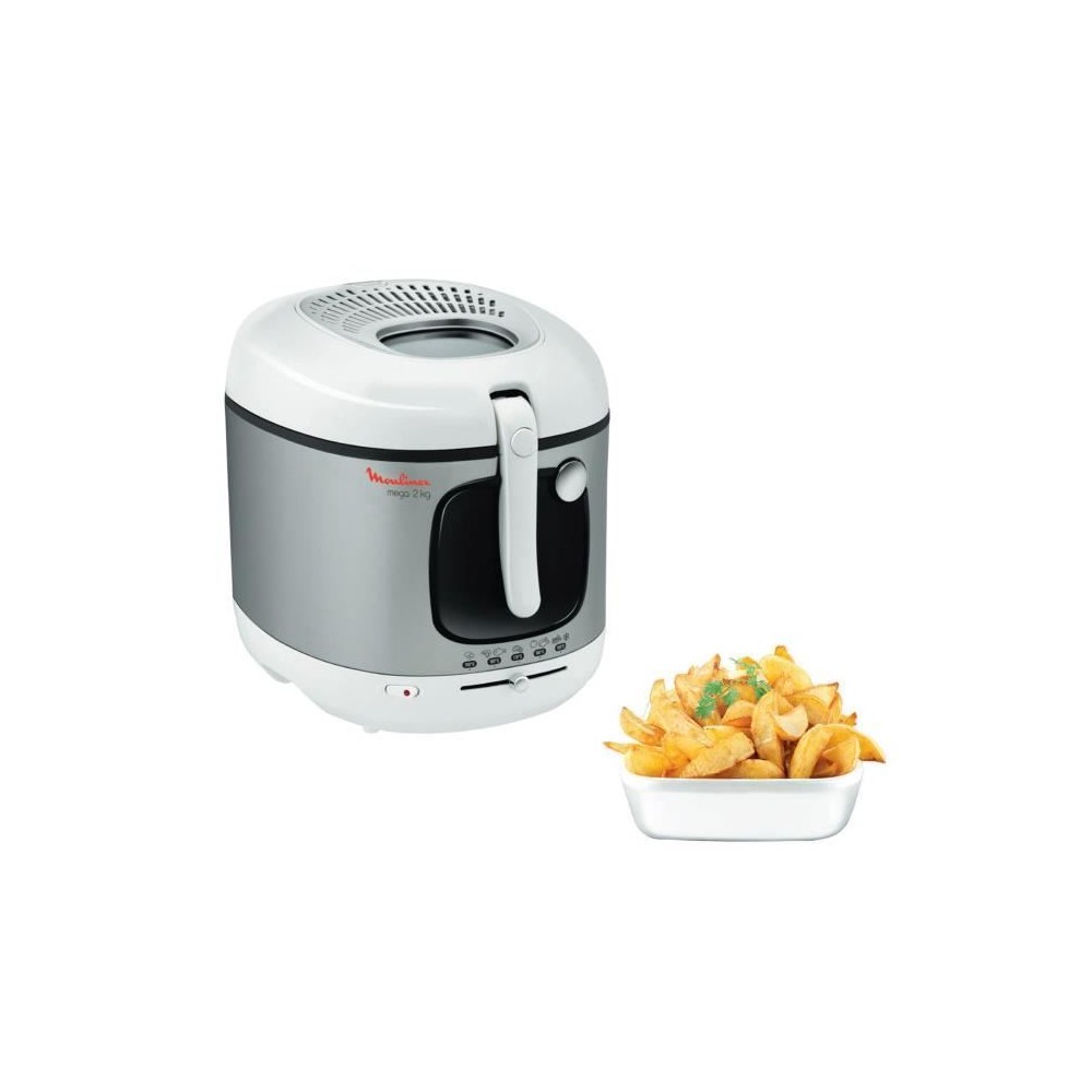 MOULINEX Friteuse électrique, Cuve antiadhésive 3,3 L, 2 kg de frite