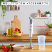 MOULINEX Daily chef Mixeur plongeant, 600 W, 2 vitesses, Ergonomique,