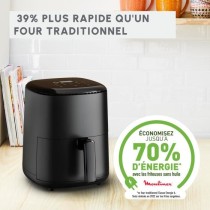 MOULINEX Easy Fry Compact, Friteuse sans huile, 3 L, 4 personnes, 10 P