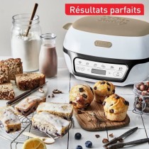 TEFAL Machine a gâteaux intelligente, 5 programmes précis, Moule ant