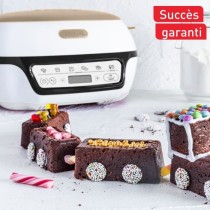 TEFAL Machine a gâteaux intelligente, 5 programmes précis, Moule ant