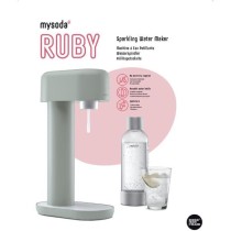 MYSODA Machine a Soda Ruby Pigeon, 1 bouteille 0.5L , 1 bouteille 1L,