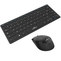 Pack Clavier Souris - BLUESTORK - PACK MINI - Sans Fil - Compact - Noir