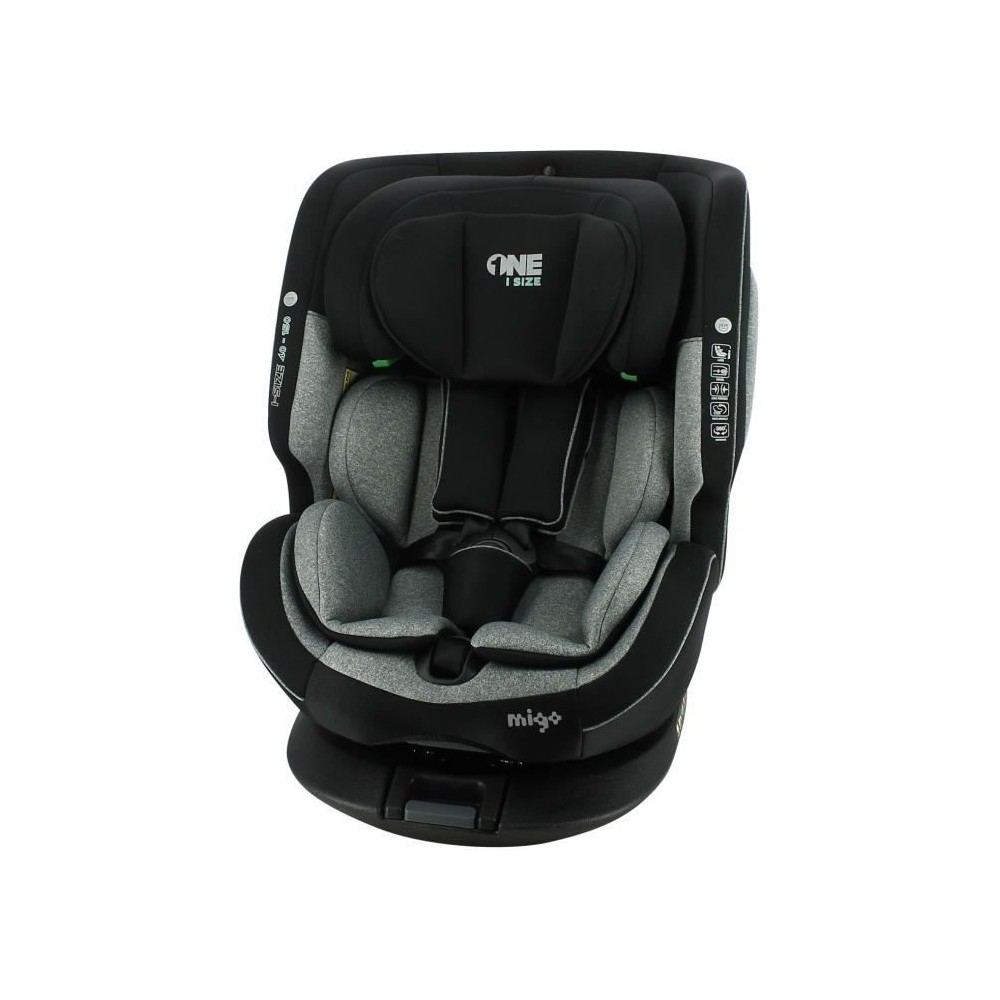 NANIA Siege auto ONE ISOFIX, Groupe 0/1/2/3, de 0 a 12 ans, 0-36 kg, 4