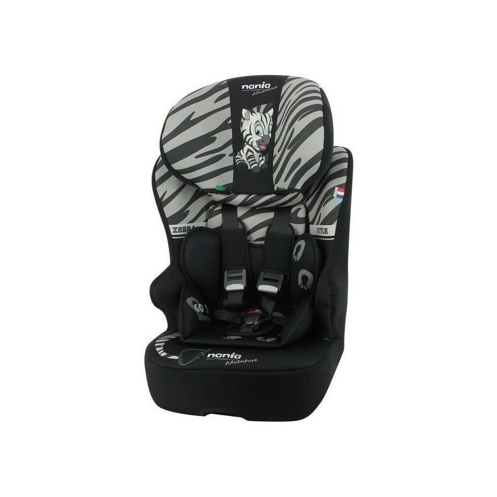 NANIA Siege auto isofix RACE I FIX, Groupe 1/2/3, de 3 a 10 ans, 9-36